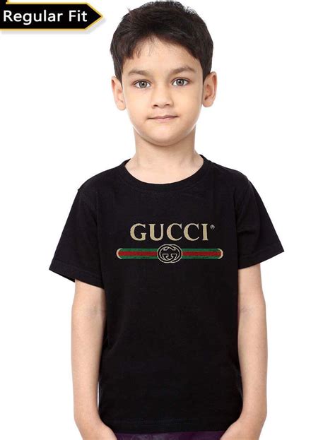 gucci t shirt kids sale|gucci shirt for kids boys.